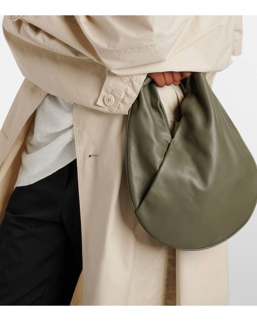 Aesther Ekme Green Schultertasche Ora Aus Leder