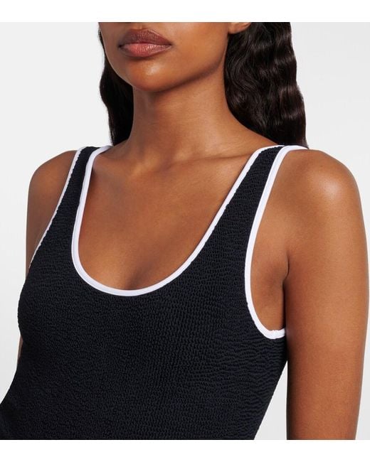 Hunza G Black Coverage Faye Swimsuit