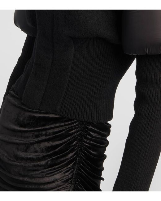 Giacca Bouchon in lana vergine di Rick Owens in Black