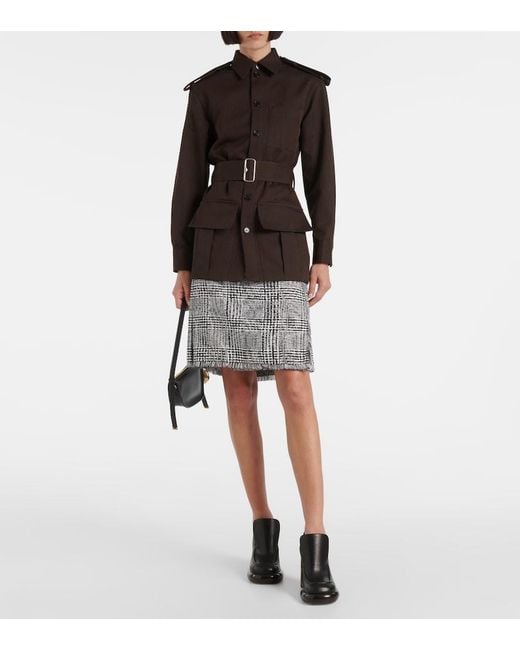 Burberry Black Wool Jacket