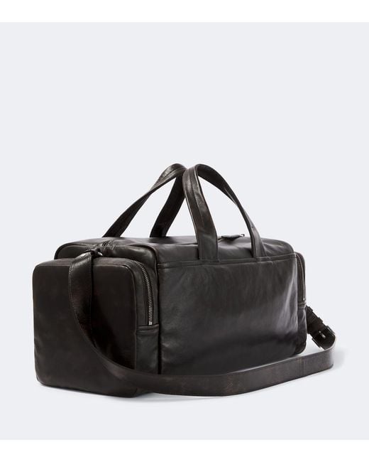 Prada Weekender Aus Leder in Black für Herren