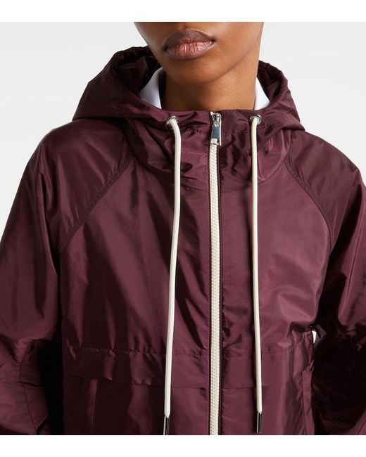 Moncler Purple Coquelicot Technical Jacket