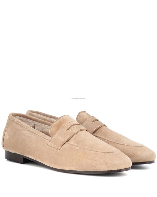 Bougeotte Natural Exclusive To Mytheresa – Classic Shearling-lined Loafers