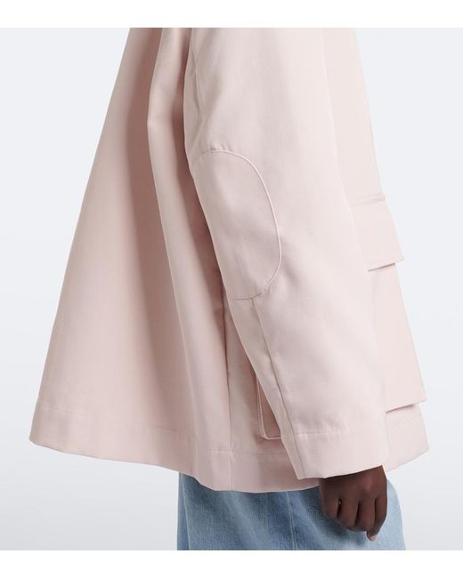 Ganni Pink Canvas Jacket