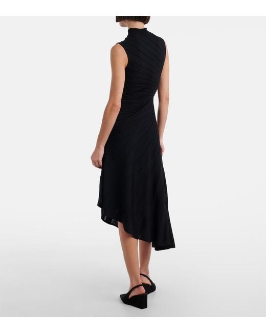 Alaïa Black Asymmetrical Dress