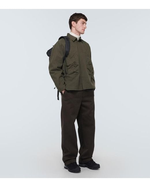 GR10K Green Rescue Pocket Cotton Overshirt for men