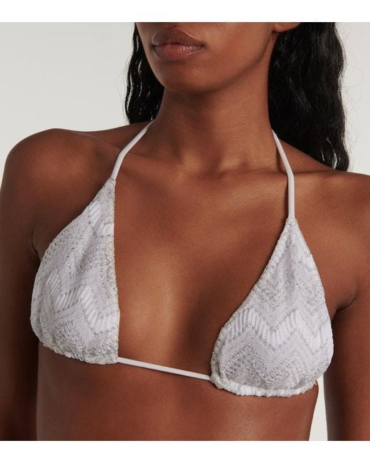 Bikini En Zigzag Missoni de color White