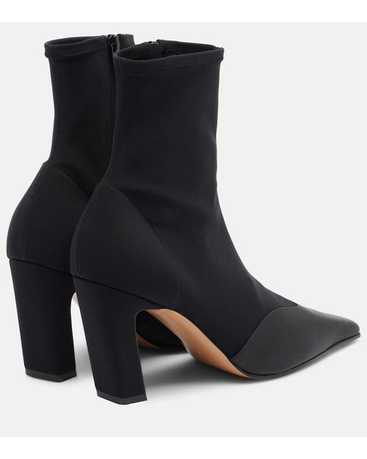 Khaite Black Nevada 85 Mid-Calf Boots