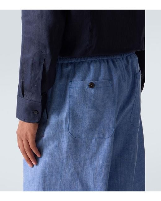 Camicia di Etro in Blue da Uomo
