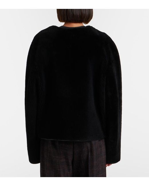 Blazé Milano Black Gliss Shearling Jacket