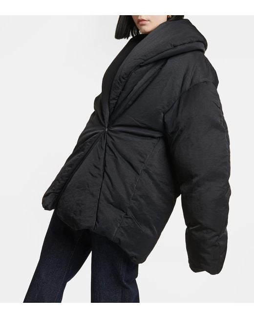 Dries Van Noten Voltaire Oversized Puffer Jacket in Blue | Lyst
