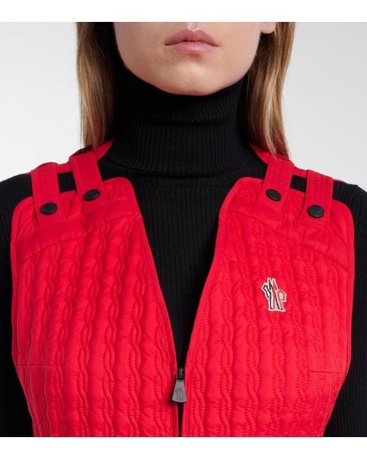 Moncler Red Skianzug