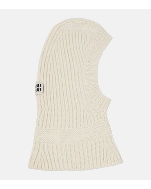 Miu Miu Natural Wool-Blend Ski Mask