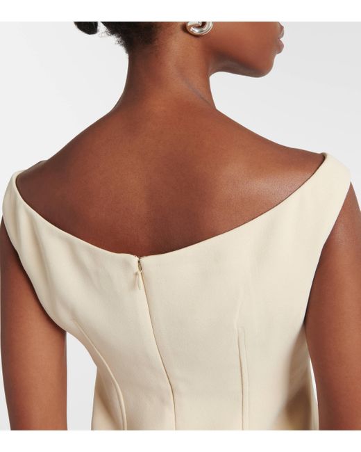 Totême  Natural Off-shoulder Top