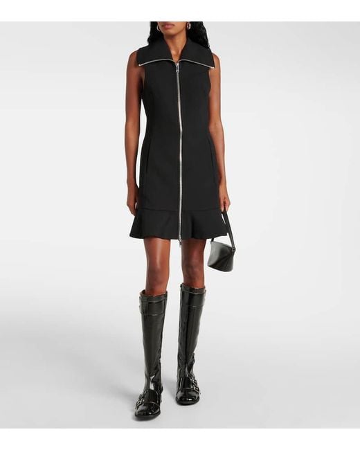 Ganni Black Knee-High Heeled Boots