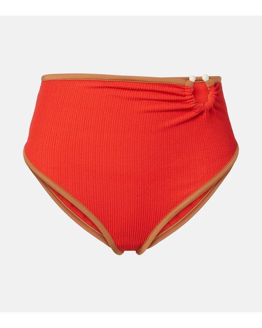 Johanna Ortiz Gathered Bikini Bottoms