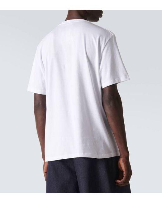 Paula's Ibiza - T-shirt Anagram in cotone di Loewe in White da Uomo