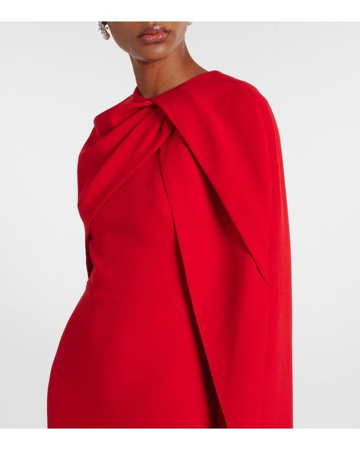 Robe Midi Safiyaa en coloris Red