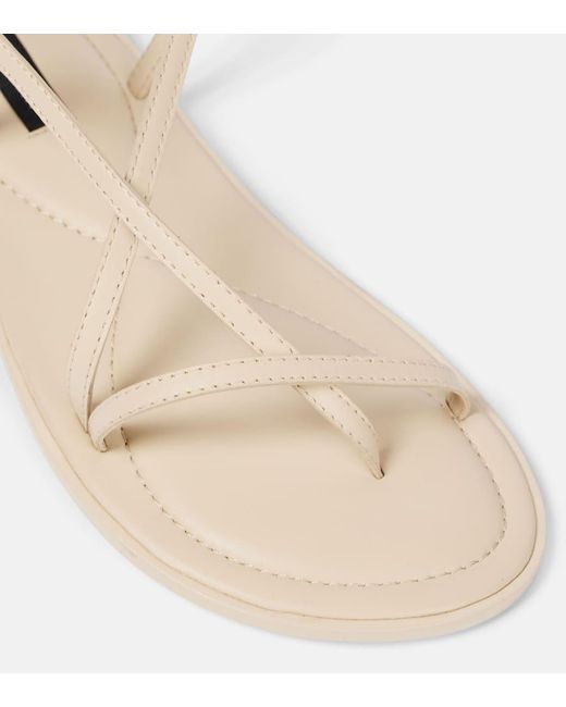 A.Emery Natural Sandalen Edna Aus Leder