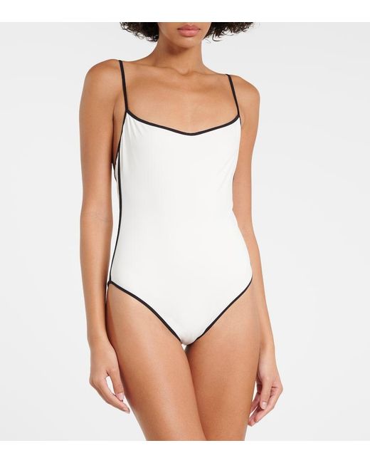 Marysia Swim Brown Ligne Maillot Swimsuit