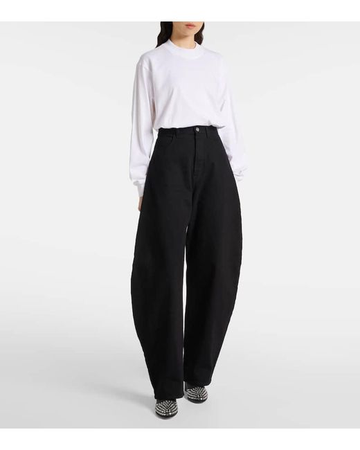 Alaïa Black 60 Embellished Leather Ankle Boots