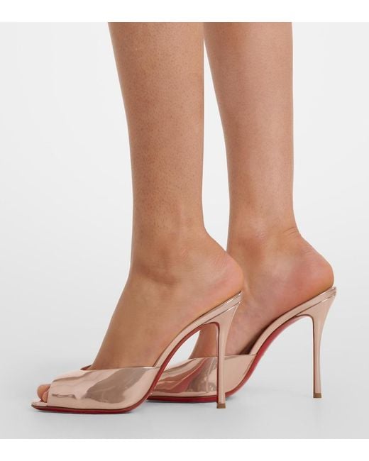 Mules Me Dolly di Christian Louboutin in Pink