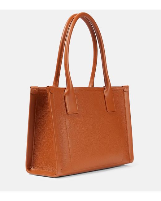 Christian Louboutin Brown By My Side Large Leather Tote Bag