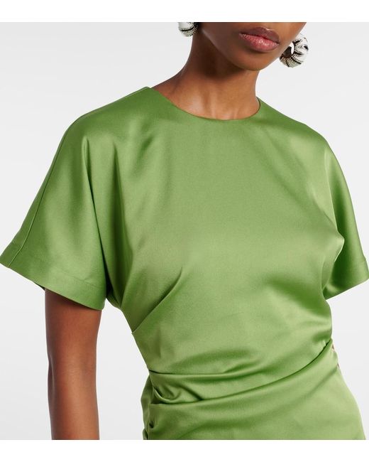 Jonathan Simkhai Green Marbella Maxi Dress