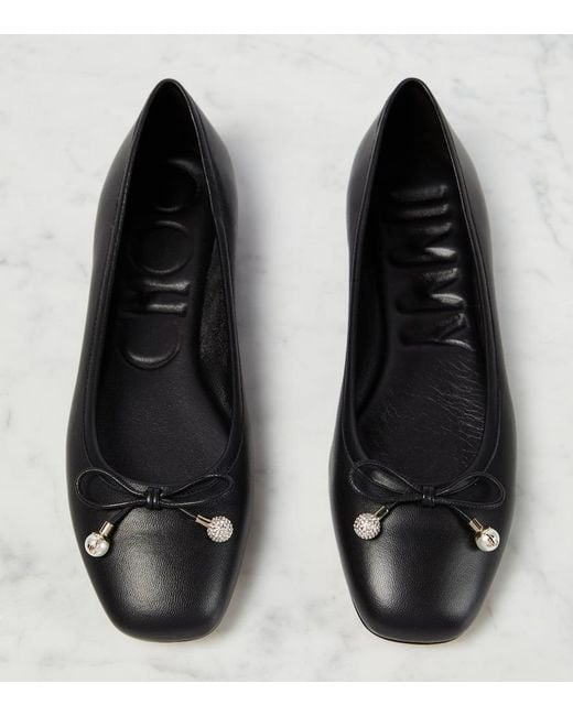 Jimmy Choo Black Niedrige Schuhe