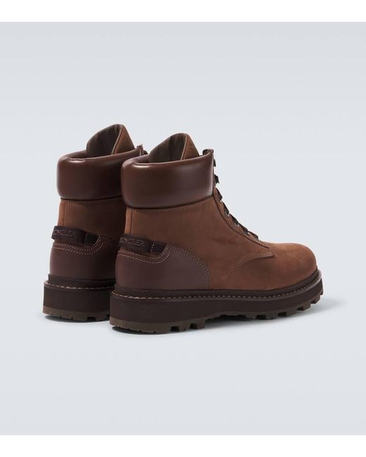 Stivaletti Peka Trek di Moncler in Brown da Uomo