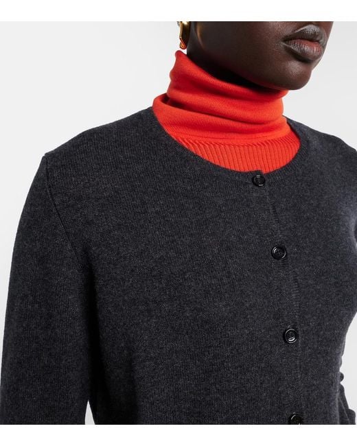 Jardin Des Orangers Black Cashmere Cardigan