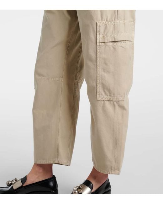 Pantalon Cargo Marcelle En Coton Citizens of Humanity en coloris Natural