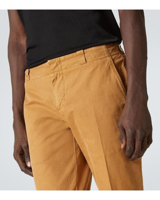 Pantaloni Chino di Alexander McQueen in Brown da Uomo