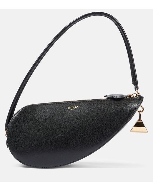 Alaïa Black Shoulder Bag Le Demi-Coeur