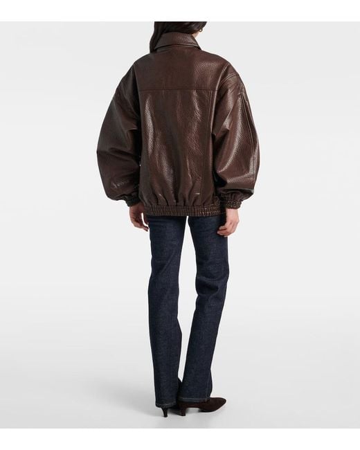 Frankie Shop Brown Prescott Oversized Jacket