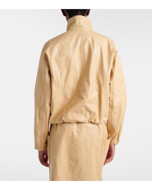 Alaïa Natural Leather Jacket