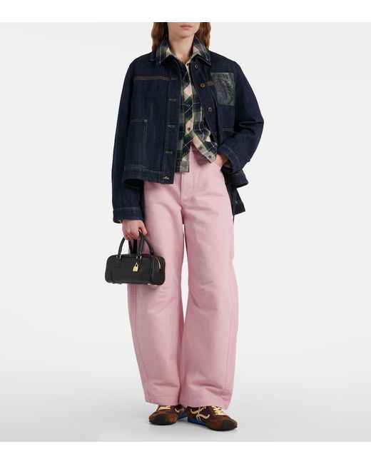 Loewe Black Amazona 23 Leather Tote Bag