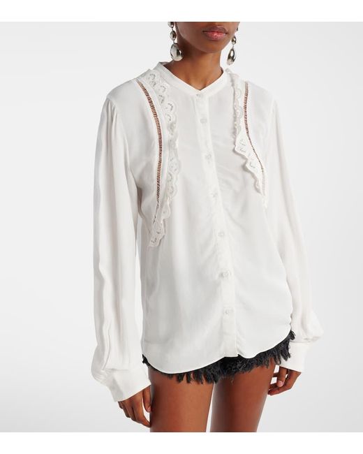 Isabel Marant White Top Filippa