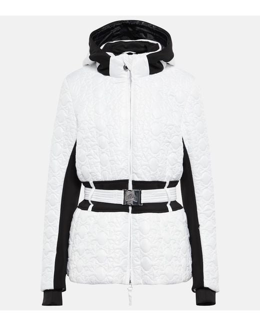 Jet Set White Audrey Padded Ski Jacket