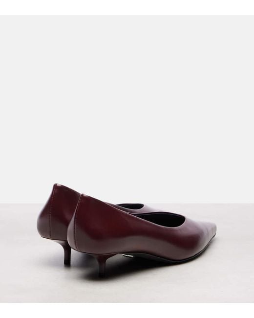 Salones 35 De Piel Max Mara de color Purple