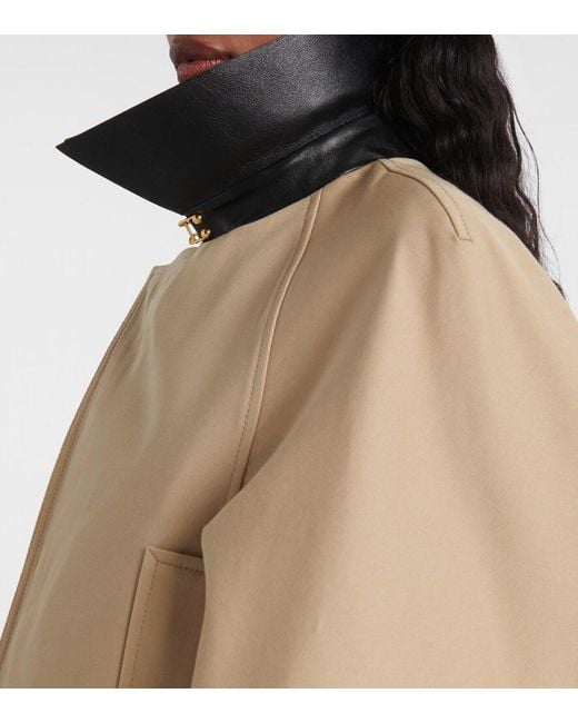 Caban Cropped di Givenchy in Natural