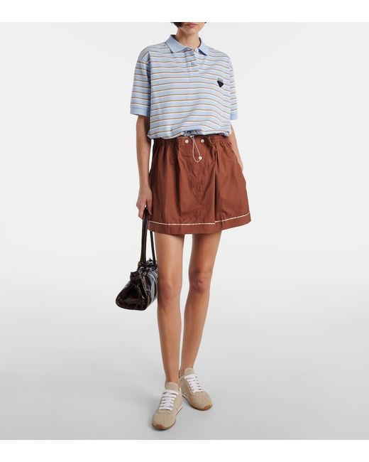 Prada White Suede Sneakers