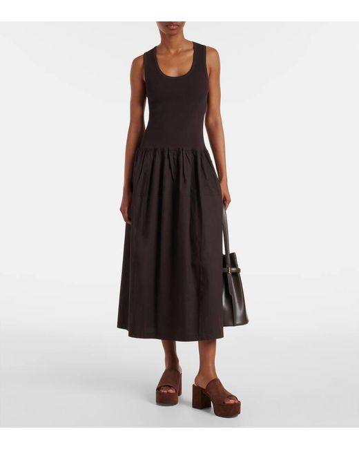 Gianvito Rossi Brown Suede Platform Mules