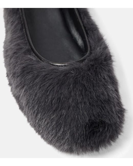 Robert Clergerie Black Masha Ballet Flats