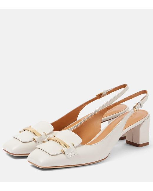 Tod's White With Heel