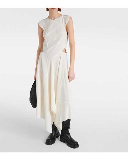 Robe Danube En Soie Joseph en coloris White