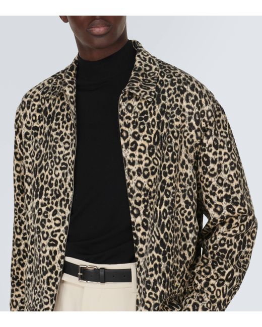 Veste Redsun en soie a motif leopard Visvim pour homme en coloris Multicolor