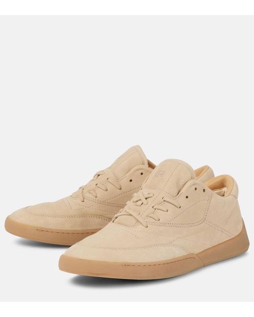 Gabriela Hearst Natural Ohio Suede Sneakers