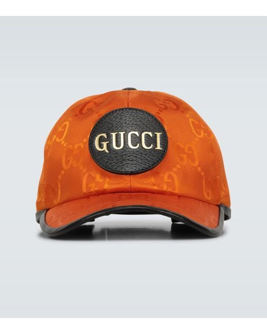 Gucci Orange Off The Grid Baseball Hat