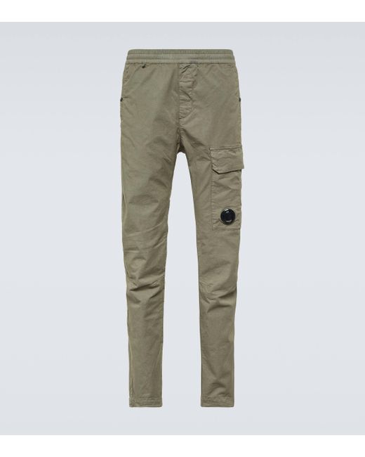 Pantalon cargo en coton melange C P Company pour homme en coloris Green